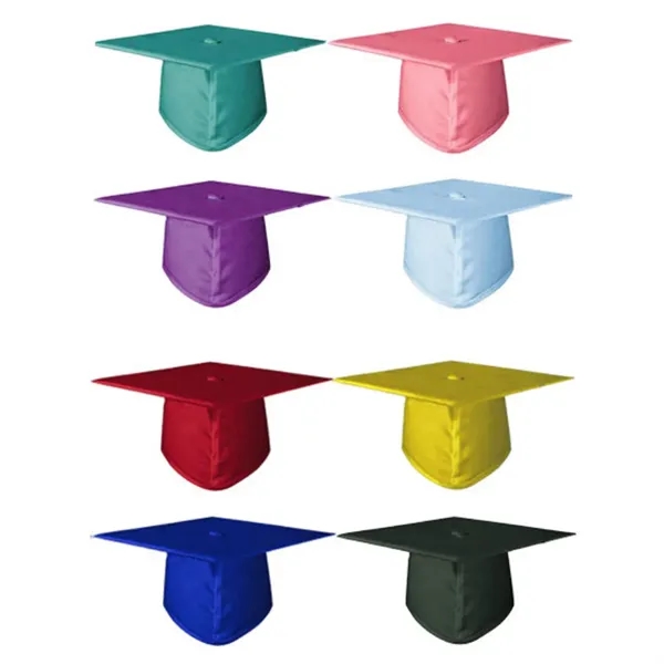 2025 Tassel Matte Graduation Cap for High School & Bachelor - 2025 Tassel Matte Graduation Cap for High School & Bachelor - Image 2 of 3