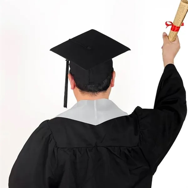 2025 Tassel Matte Graduation Cap for High School & Bachelor - 2025 Tassel Matte Graduation Cap for High School & Bachelor - Image 3 of 3