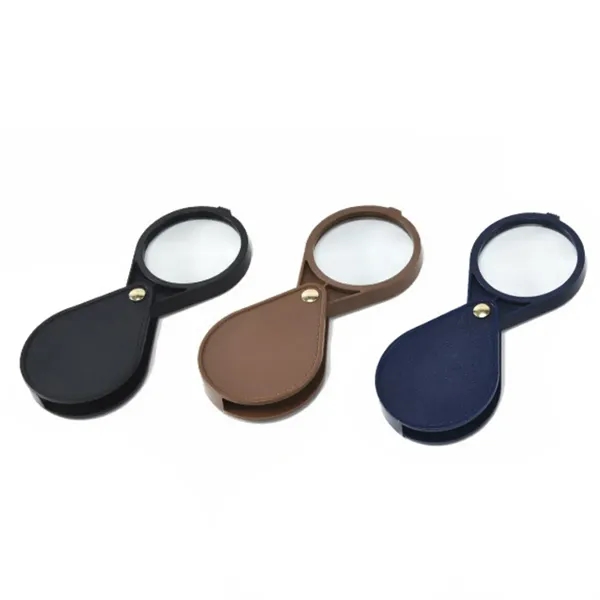 Portable Folding Pocket 10X Magnifying Glass For Reading - Portable Folding Pocket 10X Magnifying Glass For Reading - Image 2 of 5