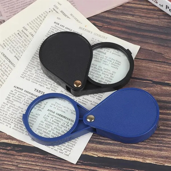 Portable Folding Pocket 10X Magnifying Glass For Reading - Portable Folding Pocket 10X Magnifying Glass For Reading - Image 3 of 5