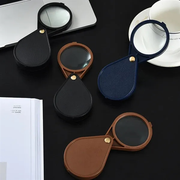 Portable Folding Pocket 10X Magnifying Glass For Reading - Portable Folding Pocket 10X Magnifying Glass For Reading - Image 5 of 5