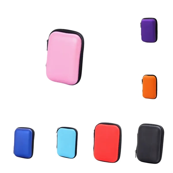 Silicone earphone bag - Silicone earphone bag - Image 1 of 3