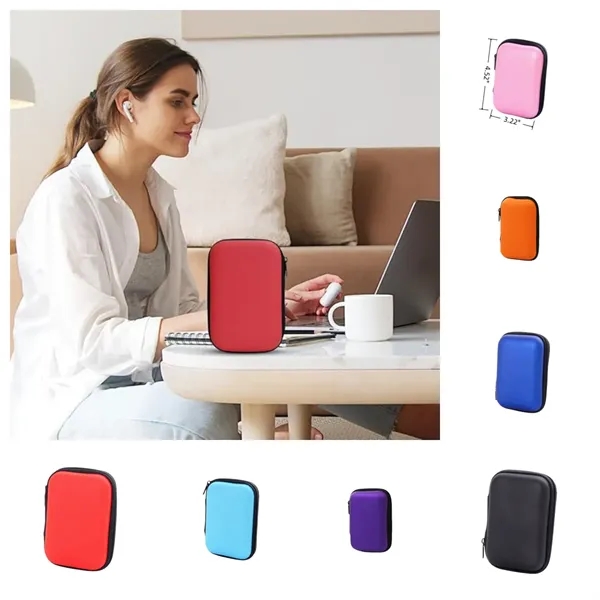 Silicone earphone bag - Silicone earphone bag - Image 0 of 3
