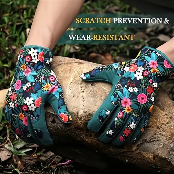 Breathable Printed Gardening Glove - Breathable Printed Gardening Glove - Image 6 of 6