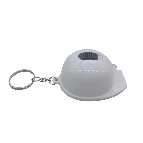 Multifunctional Helmet Lighting Keychain with Opener - Multifunctional Helmet Lighting Keychain with Opener - Image 4 of 5