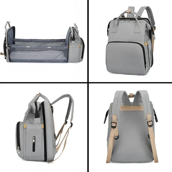 Hospital-Ready Baby Organizer Backpack w/ Changing Station - Hospital-Ready Baby Organizer Backpack w/ Changing Station - Image 2 of 3
