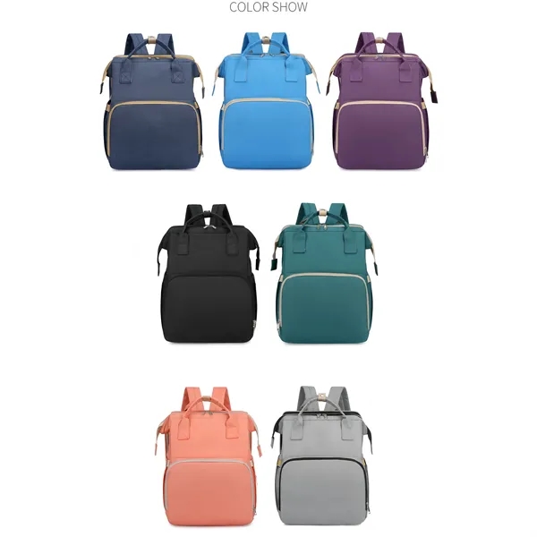 Hospital-Ready Baby Organizer Backpack w/ Changing Station - Hospital-Ready Baby Organizer Backpack w/ Changing Station - Image 3 of 3