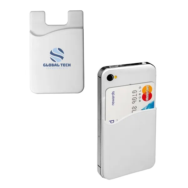 Econo Silicone Mobile Cell Phone Wallet - Econo Silicone Mobile Cell Phone Wallet - Image 1 of 21