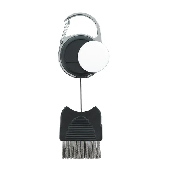Good Value™ Golf Club Brush with Ball Marker - Good Value™ Golf Club Brush with Ball Marker - Image 0 of 1