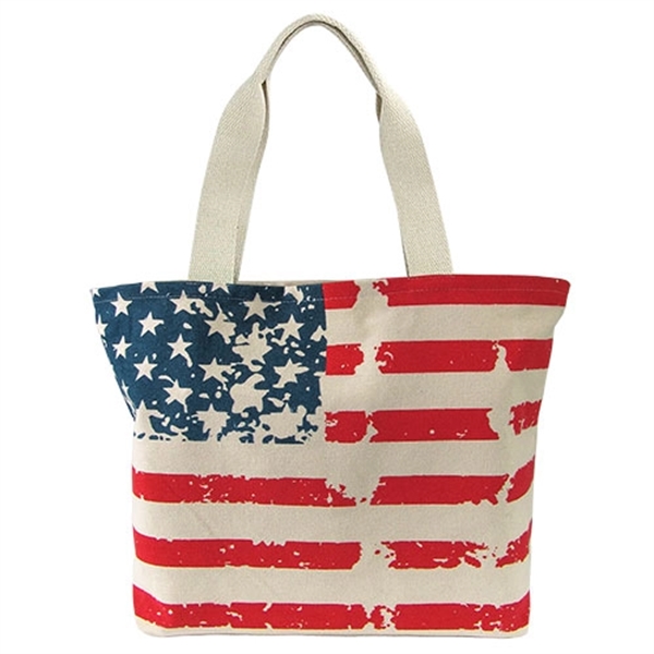 Stars & Stripes Tote Bag - Stars & Stripes Tote Bag - Image 0 of 2