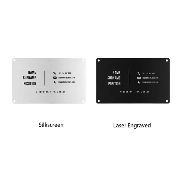 Aluminum Business Card - Aluminum Business Card - Image 3 of 12