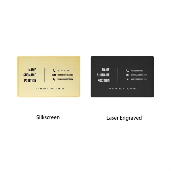 NFC Metal Business Card - NFC Metal Business Card - Image 3 of 11