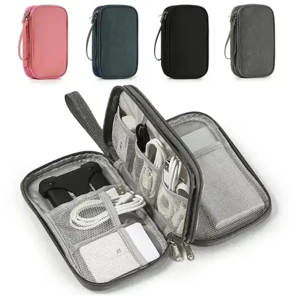 Travel Portable Cable Organizer Bag - Travel Portable Cable Organizer Bag - Image 0 of 2