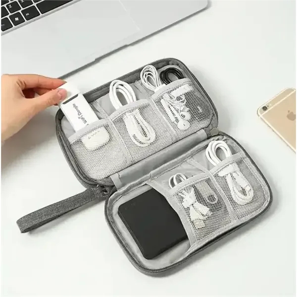 Travel Portable Cable Organizer Bag - Travel Portable Cable Organizer Bag - Image 2 of 2