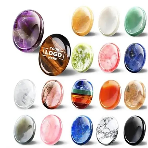 Thumb Worry Stone Crystal Anxiety Stress Relief Meditation - Thumb Worry Stone Crystal Anxiety Stress Relief Meditation - Image 0 of 6