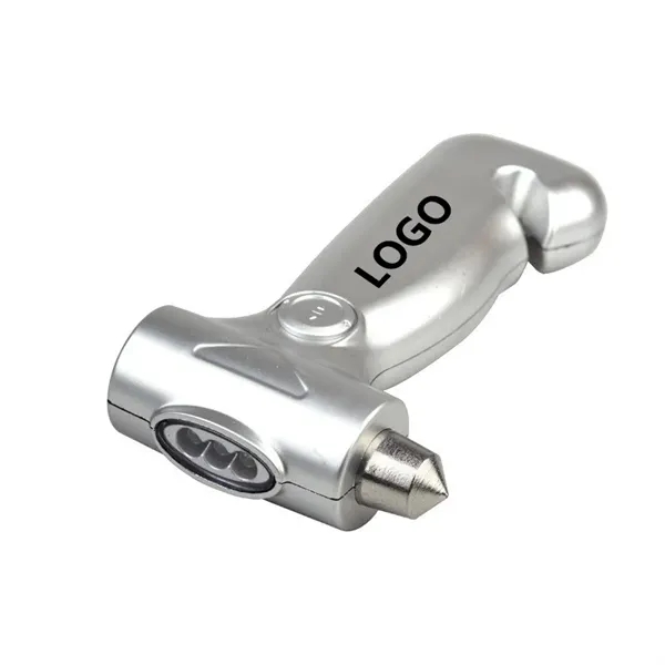 Safety Hammer w/ Dynamo Light and Cutter - Safety Hammer w/ Dynamo Light and Cutter - Image 3 of 3