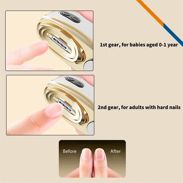 Croft 2in1 Automatic Electric Nail Clipper - Croft 2in1 Automatic Electric Nail Clipper - Image 3 of 8