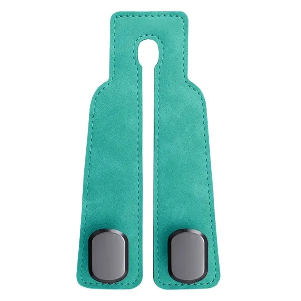 Suede Leather Car Seat Back Double Hook - Suede Leather Car Seat Back Double Hook - Image 8 of 11
