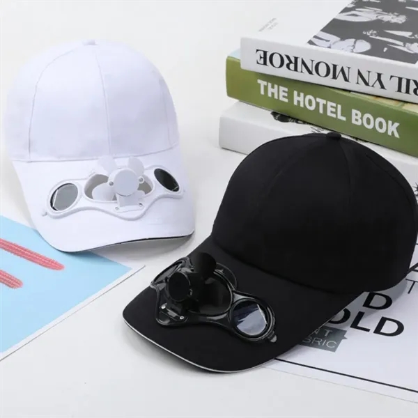 Solar Powered Fan Cap with Sun Protection - Solar Powered Fan Cap with Sun Protection - Image 5 of 5