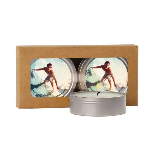 Scented Candle 2-Pack in Kraft Window Box - Scented Candle 2-Pack in Kraft Window Box - Image 2 of 2