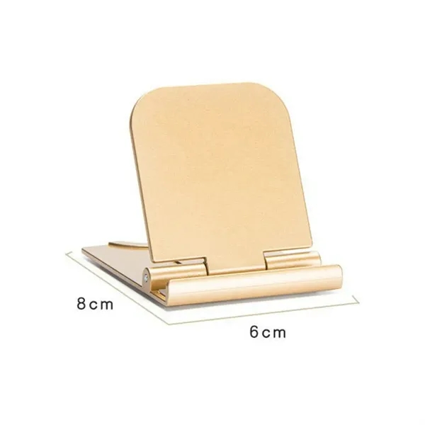 Foldable Plastic Phone Stand for Desk Use Holder - Foldable Plastic Phone Stand for Desk Use Holder - Image 1 of 6