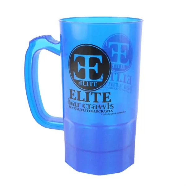 Large Capacity Plastic Beverage Beer Stein Mug With Handle - Large Capacity Plastic Beverage Beer Stein Mug With Handle - Image 2 of 7