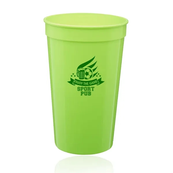 22 oz. Plastic Stadium Cup - 22 oz. Plastic Stadium Cup - Image 6 of 23