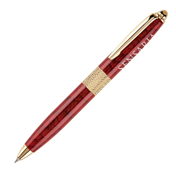 Athena Heavyweight Pen with Gold Accents - Athena Heavyweight Pen with Gold Accents - Image 4 of 10