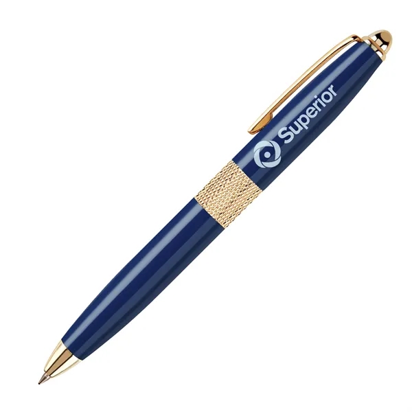 Athena Heavyweight Pen with Gold Accents - Athena Heavyweight Pen with Gold Accents - Image 3 of 10