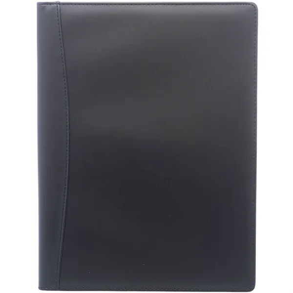 Leather Portfolio Journal W/ Notepad & Calculator