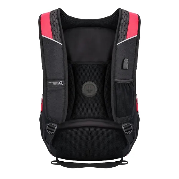 SwissDigital® Antibacterial Large Travel RFID Backpack