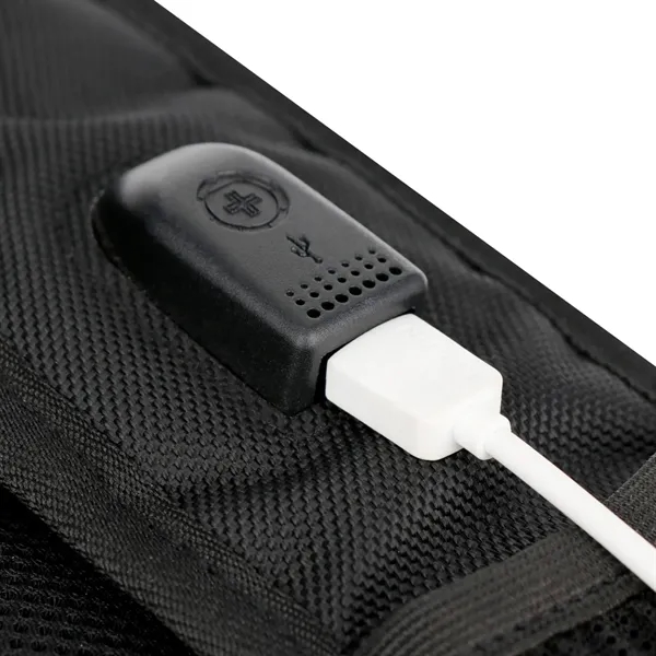 SwissDigital® Antibacterial Large Travel RFID Backpack