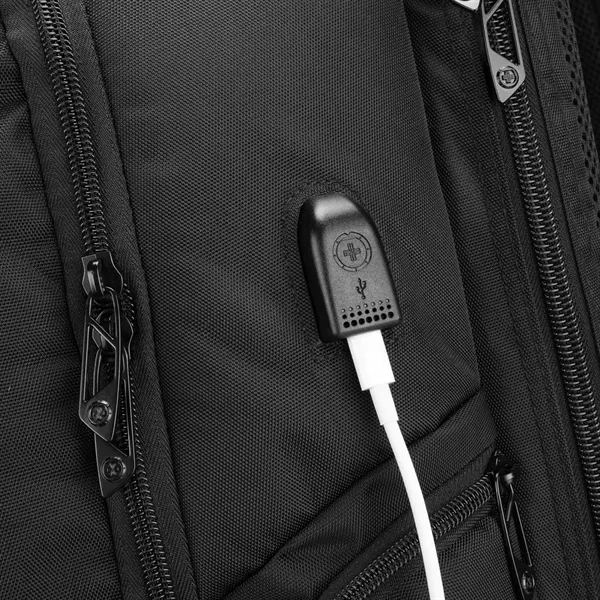 SwissDigital® PIXEL PRO Stylish TSA-Friendly Finder Backpack - SwissDigital® PIXEL PRO Stylish TSA-Friendly Finder Backpack - Image 5 of 15