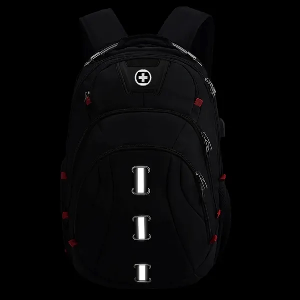 SwissDigital® PIXEL Front Reflectors Travel Backpack - SwissDigital® PIXEL Front Reflectors Travel Backpack - Image 19 of 22