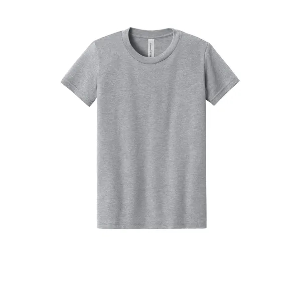 BELLA+CANVAS Youth Heather CVC Tee