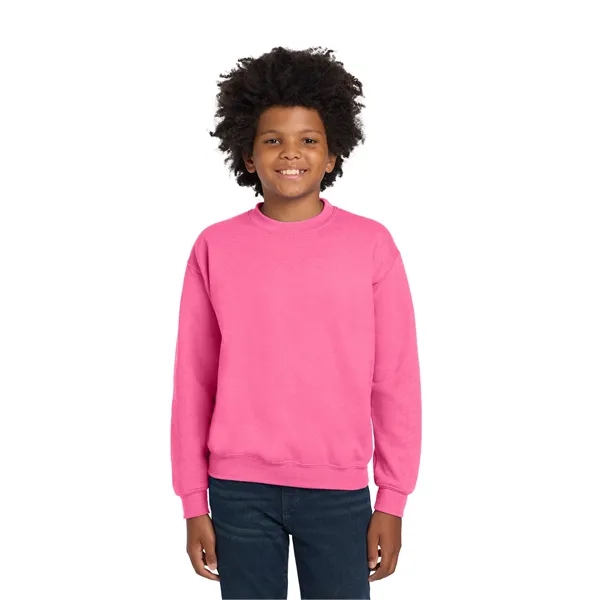 Gildan Youth Heavy Blend Crewneck Sweatshirt. - Gildan Youth Heavy Blend Crewneck Sweatshirt. - Image 32 of 36