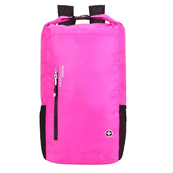 SwissDigital® Ultra Light Water Resistant Foldable Backpack - SwissDigital® Ultra Light Water Resistant Foldable Backpack - Image 1 of 14
