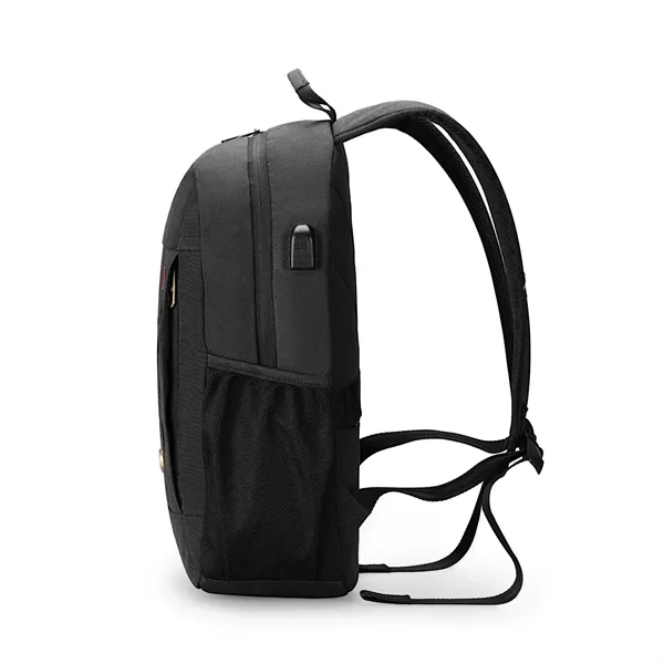 SwissDigital® ARBON RFID Travel Business Backpack - SwissDigital® ARBON RFID Travel Business Backpack - Image 3 of 16