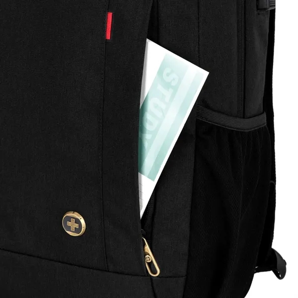 SwissDigital® ARBON RFID Travel Business Backpack - SwissDigital® ARBON RFID Travel Business Backpack - Image 11 of 16