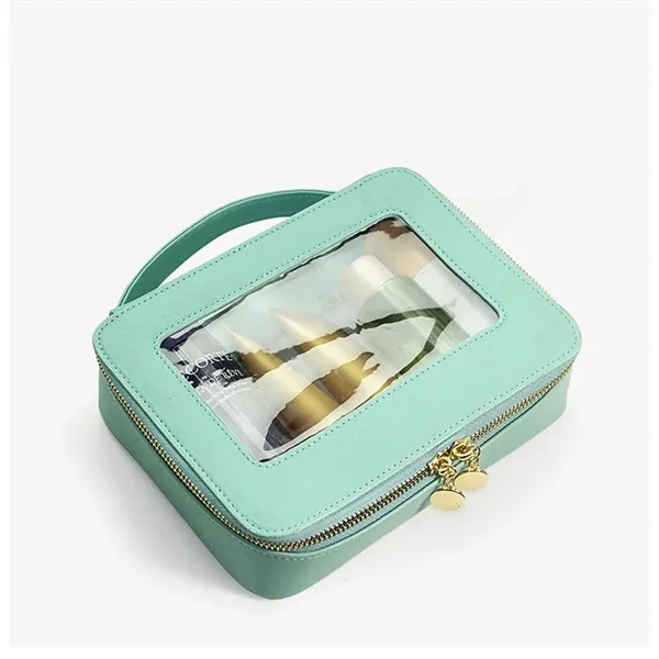 Portable Cosmetic Pvc Bags - Portable Cosmetic Pvc Bags - Image 2 of 3