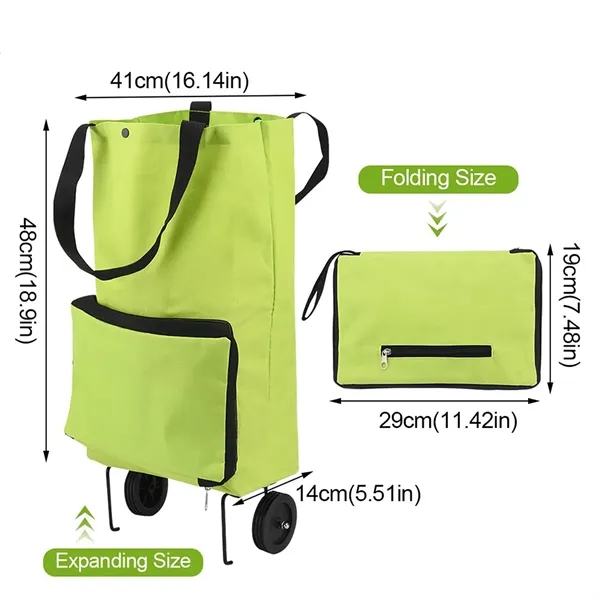 Foldable Shopping Trolley - Foldable Shopping Trolley - Image 4 of 4
