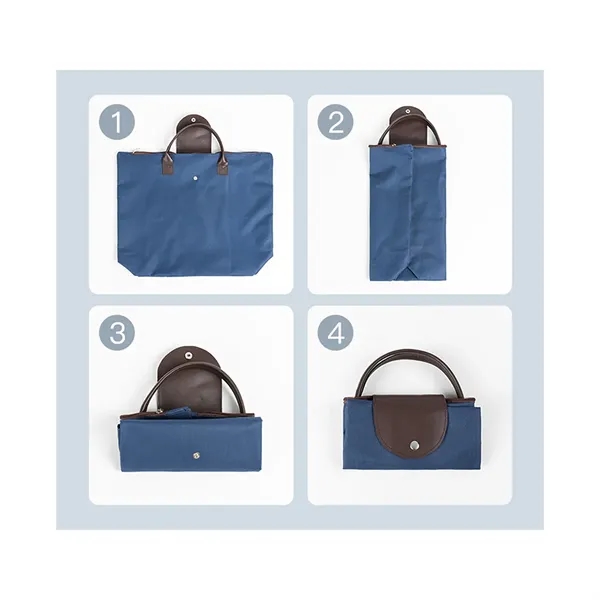 Foldable Shopping Grocery Bag - Foldable Shopping Grocery Bag - Image 3 of 3