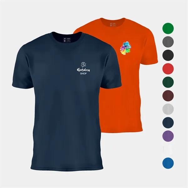 Men's Performance Crew Neck T-Shirt with Set-In Sleeves - Men's Performance Crew Neck T-Shirt with Set-In Sleeves - Image 0 of 0