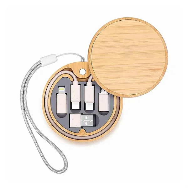 Round Wireless Charger and Cable Kit - Round Wireless Charger and Cable Kit - Image 1 of 3