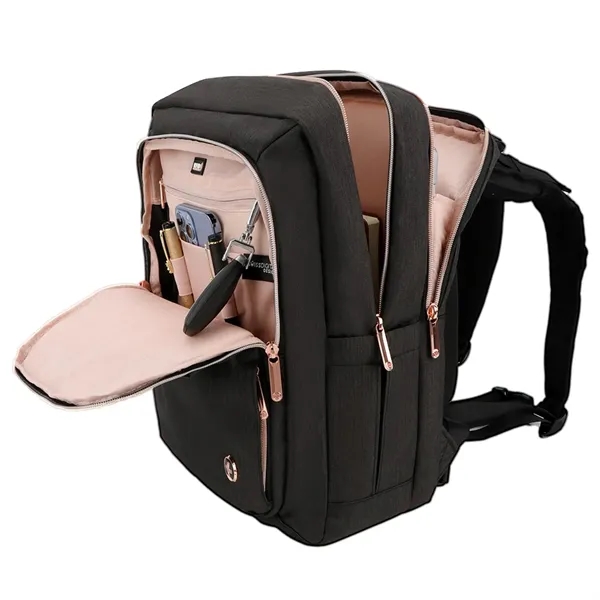 SwissDigital® Katy Rose Massage Large Travel Backpack - SwissDigital® Katy Rose Massage Large Travel Backpack - Image 7 of 18