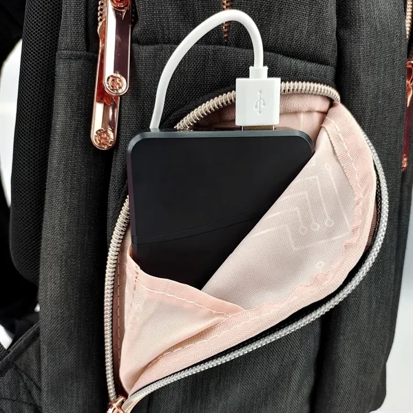 SwissDigital® Katy Rose Massage Large Travel Backpack - SwissDigital® Katy Rose Massage Large Travel Backpack - Image 8 of 18