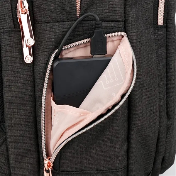 SwissDigital® Katy Rose Massage Large Travel Backpack - SwissDigital® Katy Rose Massage Large Travel Backpack - Image 10 of 18