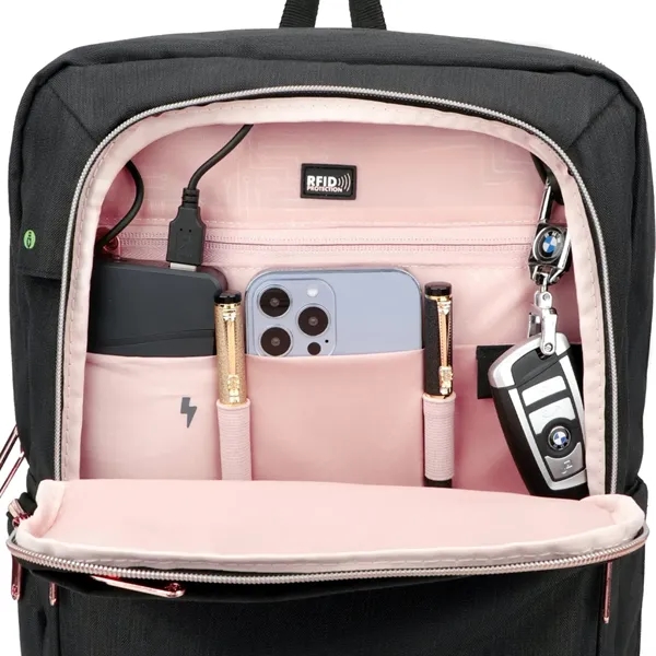 SwissDigital® Katy Rose Massage Large Travel Backpack - SwissDigital® Katy Rose Massage Large Travel Backpack - Image 13 of 18