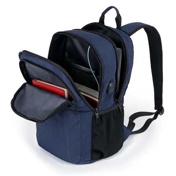 SwissDigital® BIBERSTEIN TSA-Friendly Travel Backpack - SwissDigital® BIBERSTEIN TSA-Friendly Travel Backpack - Image 5 of 14