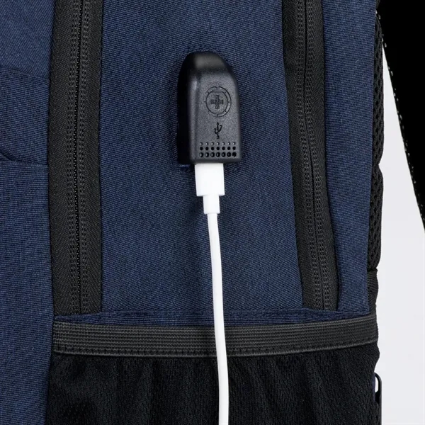 SwissDigital® BIBERSTEIN TSA-Friendly Travel Backpack - SwissDigital® BIBERSTEIN TSA-Friendly Travel Backpack - Image 12 of 14